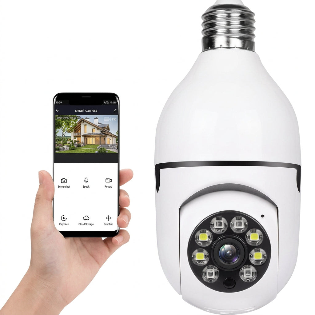 Camara Bombillo 360 V115