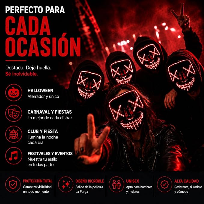 Máscara LED