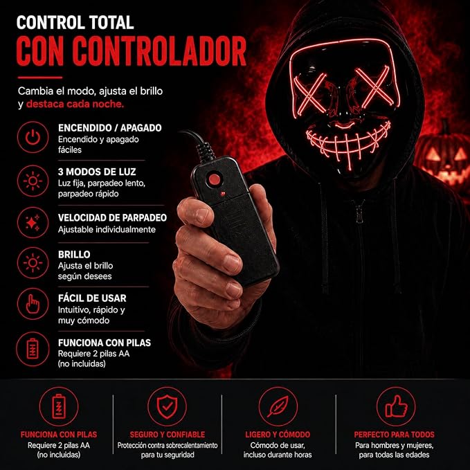 Máscara LED